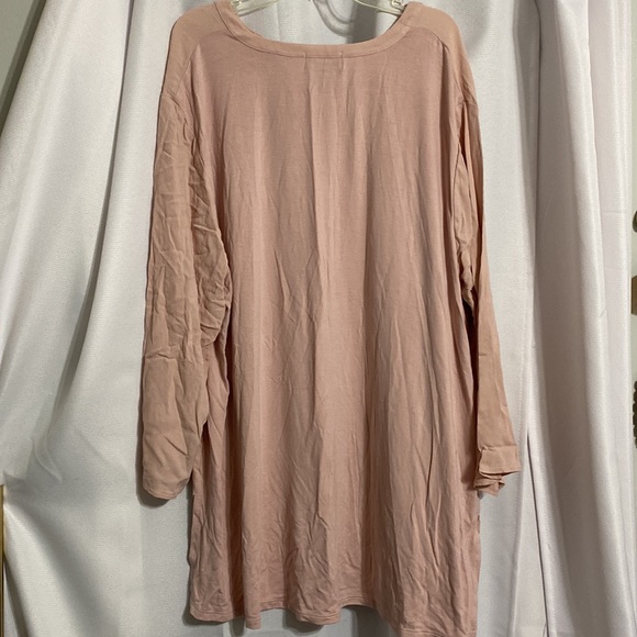 Liz Claiborne Studio Light Pink Blouse Size XXL - Picture 6 of 7